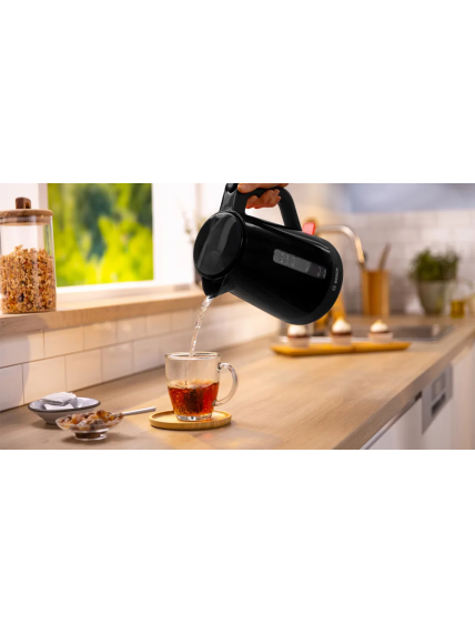 Bosch Kettle | TWK1M123 | Electric | 2400 W | 1.7 L | Plastic | 360° rotational base | Black 4
