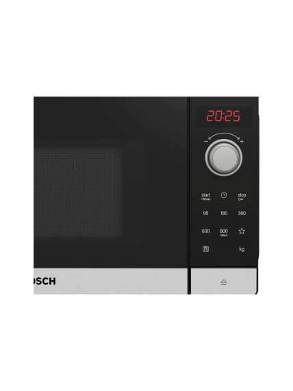 Bosch | Microwave Oven | FFL023MS2 | Free standing | 20 L | 800 W | Black 2 Bosch | Microwave Oven | FFL023MS2 | Free standing | 20 L | 800 W | Black 2