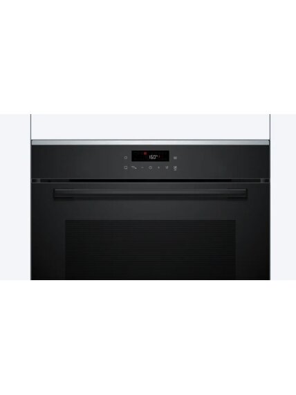 Bosch Oven | HBA272BB3 | 71 L | Electric | Pyrolysis/Hydrolytic | Touch control | Height 59.5 cm | Width 59.4 cm | Black 1