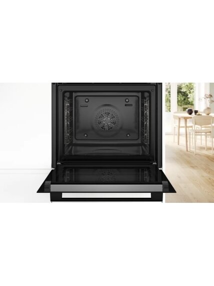 Bosch Oven | HBA272BB3 | 71 L | Electric | Pyrolysis/Hydrolytic | Touch control | Height 59.5 cm | Width 59.4 cm | Black 2 Bosch Oven | HBA272BB3 | 71 L | Electric | Pyrolysis/Hydrolytic | Touch control | Height 59.5 cm | Width 59.4 cm | Black 2