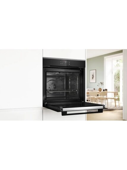 Bosch Oven | HBA272BB3 | 71 L | Electric | Pyrolysis/Hydrolytic | Touch control | Height 59.5 cm | Width 59.4 cm | Black 3 Bosch Oven | HBA272BB3 | 71 L | Electric | Pyrolysis/Hydrolytic | Touch control | Height 59.5 cm | Width 59.4 cm | Black 3
