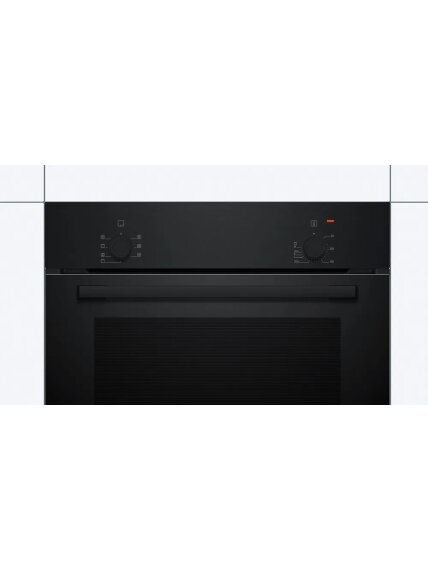 Bosch Oven | HBF010BA1 | 66 L | Electric | Manual | Knobs | Height 59.5 cm | Width 59.4 cm | Black 1
