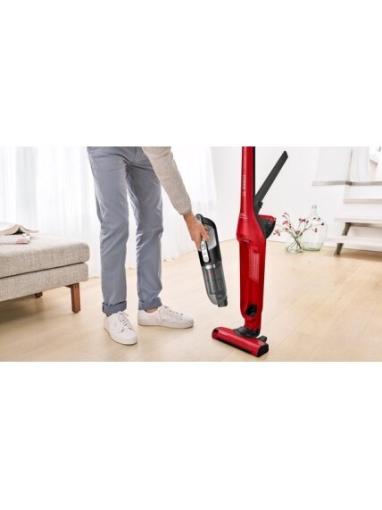 Bosch | Vacuum cleaner | Flexxo Gen2 28Vmax ProAnimal BBH3ZOO28 | Cordless operating | Handstick | N/A W | 25.2 V | Operating time (max) 55 min | Red | Warranty 24 month(s) 5 Bosch | Vacuum cleaner | Flexxo Gen2 28Vmax ProAnimal BBH3ZOO28 | Cordless operating | Handstick | N/A W | 25.2 V | Operating time (max) 55 min | Red | Warranty 24 month(s) 5
