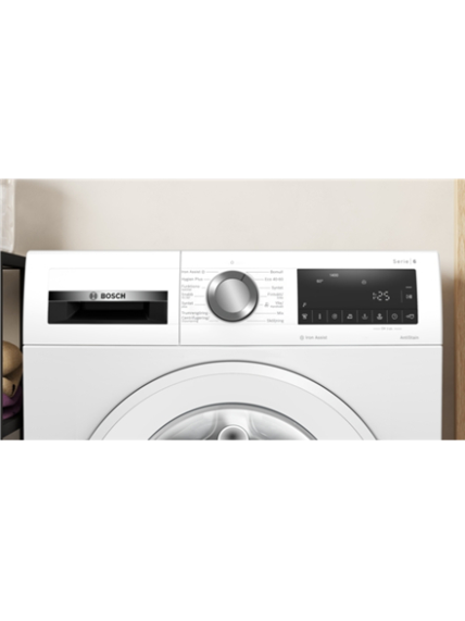 Bosch | Washing Machine | WGG244ZMSN | Energy efficiency class A | Front loading | Washing capacity 9 kg | 1400 RPM | Depth 59 cm | Width 60 cm | LED | Steam function | Direct drive | White 2 Bosch | Washing Machine | WGG244ZMSN | Energy efficiency class A | Front loading | Washing capacity 9 kg | 1400 RPM | Depth 59 cm | Width 60 cm | LED | Steam function | Direct drive | White 2