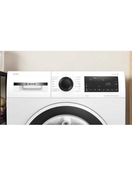 Bosch Washing Machine | WGG254FVSN | Energy efficiency class A | Front loading | Washing capacity 10 kg | 1400 RPM | Depth 63 cm | Width 60 cm | Display | LED | Steam function | White 5 Bosch Washing Machine | WGG254FVSN | Energy efficiency class A | Front loading | Washing capacity 10 kg | 1400 RPM | Depth 63 cm | Width 60 cm | Display | LED | Steam function | White 5