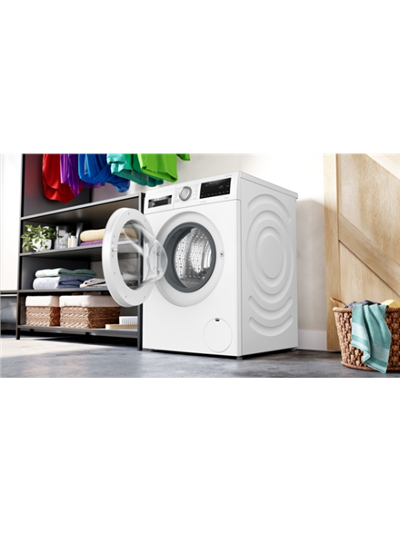 Bosch | Washing Machine | WGG244ZMSN | Energy efficiency class A | Front loading | Washing capacity 9 kg | 1400 RPM | Depth 59 cm | Width 60 cm | LED | Steam function | Direct drive | White 3 Bosch | Washing Machine | WGG244ZMSN | Energy efficiency class A | Front loading | Washing capacity 9 kg | 1400 RPM | Depth 59 cm | Width 60 cm | LED | Steam function | Direct drive | White 3