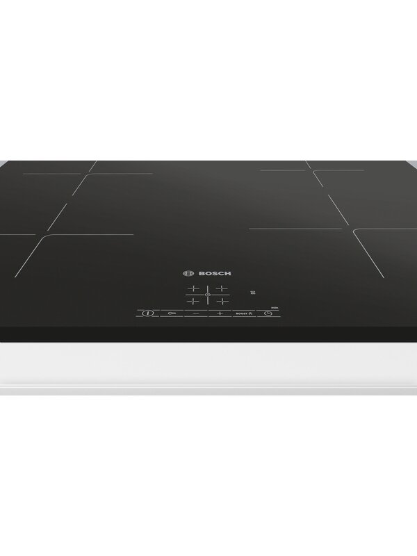 Bosch | Hob | PUE63KBB6E | Induction | Number of burners/cooking zones 4 | Touch | Timer | Black 2
