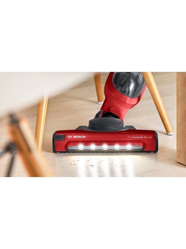 Bosch | Vacuum cleaner | Flexxo Gen2 28Vmax ProAnimal BBH3ZOO28 | Cordless operating | Handstick | N/A W | 25.2 V | Operating time (max) 55 min | Red | Warranty 24 month(s) 3