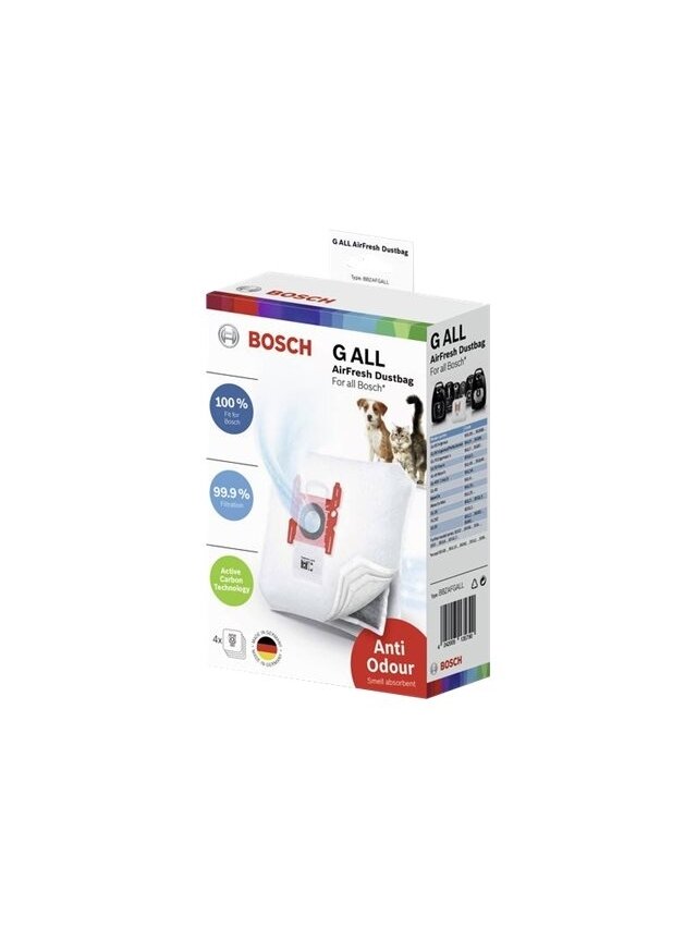 Bosch | AirFresh GALL Vacuum cleaner bag | BBZAFGALL | White Bosch | AirFresh GALL Vacuum cleaner bag | BBZAFGALL | White