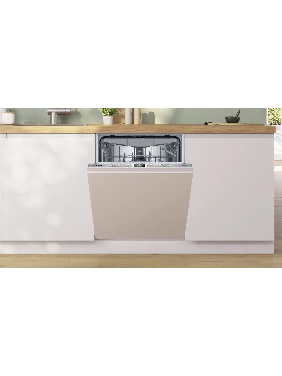 Bosch Dishwasher | SMV4EMX71S | Built-in | Width 60 cm | Number of place settings 14 | Number of programs 6 | Energy efficiency class B | Display | AquaStop function | White 1 Bosch Dishwasher | SMV4EMX71S | Built-in | Width 60 cm | Number of place settings 14 | Number of programs 6 | Energy efficiency class B | Display | AquaStop function | White 1