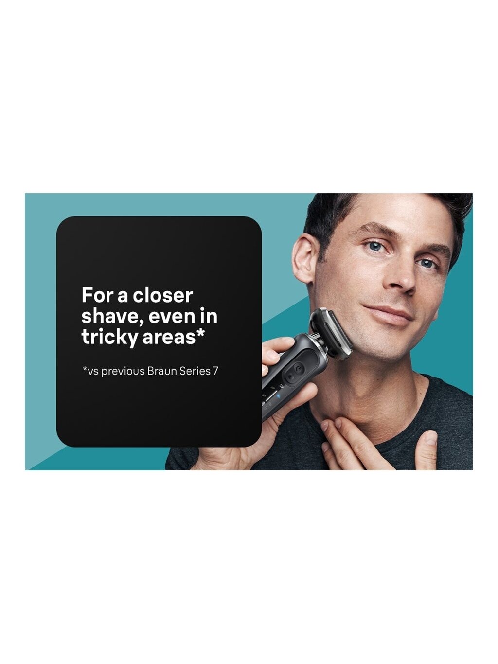 Braun 74S Shaver Replacement Head Series 7, Silver 9 Braun 74S Shaver Replacement Head Series 7, Silver 9