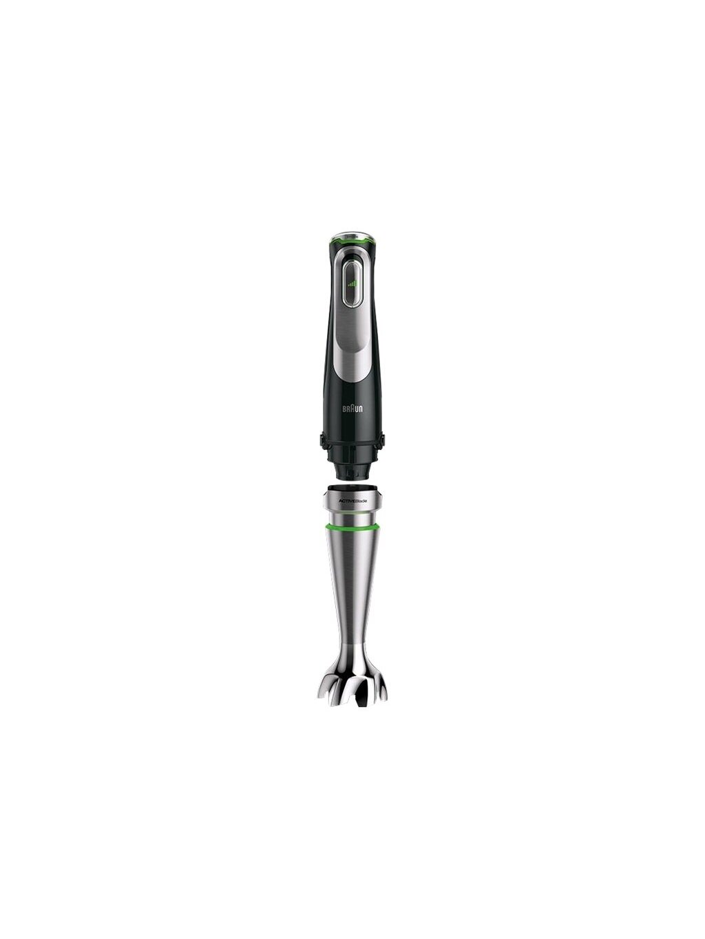 Braun | Hand Blender | MQ9138XI MultiQuick 9 | Hand Blender | 1200 W | Number of speeds 3 | Chopper | Ice crushing | Black/Stainless Steel 2