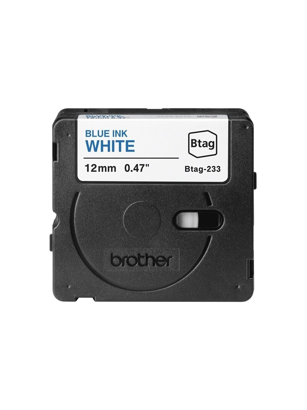 Brother BTAG-233 | Blue on White | Btag 1