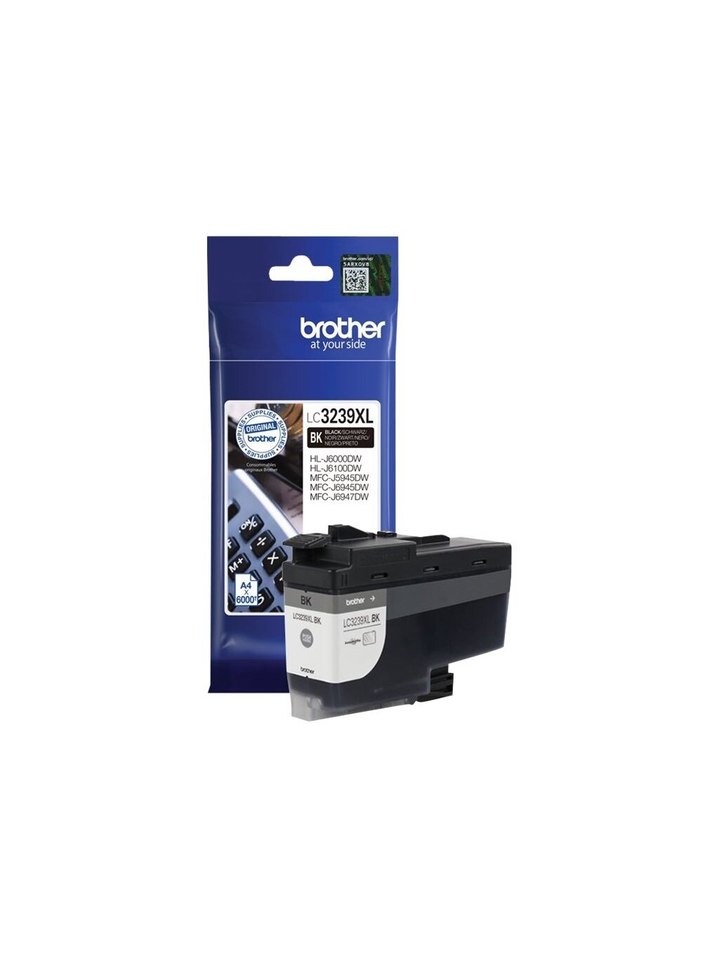 Brother High-yield Ink Cartridge | LC3239XLBK | Ink | Black Brother High-yield Ink Cartridge | LC3239XLBK | Ink | Black