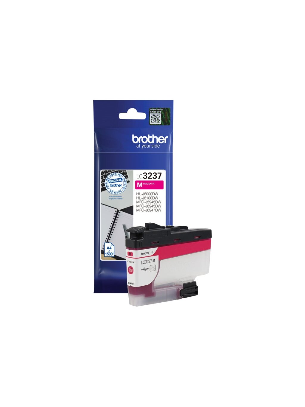 Brother LC3237M | Ink Cartridge | Magenta 2 Brother LC3237M | Ink Cartridge | Magenta 2