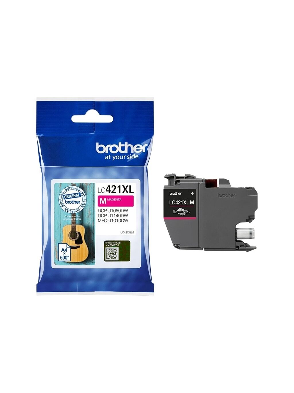 Brother LC421XLM Ink Cartridge, Magenta | Brother LC421XLM | Ink Cartridge | Magenta 3 Brother LC421XLM Ink Cartridge, Magenta | Brother LC421XLM | Ink Cartridge | Magenta 3
