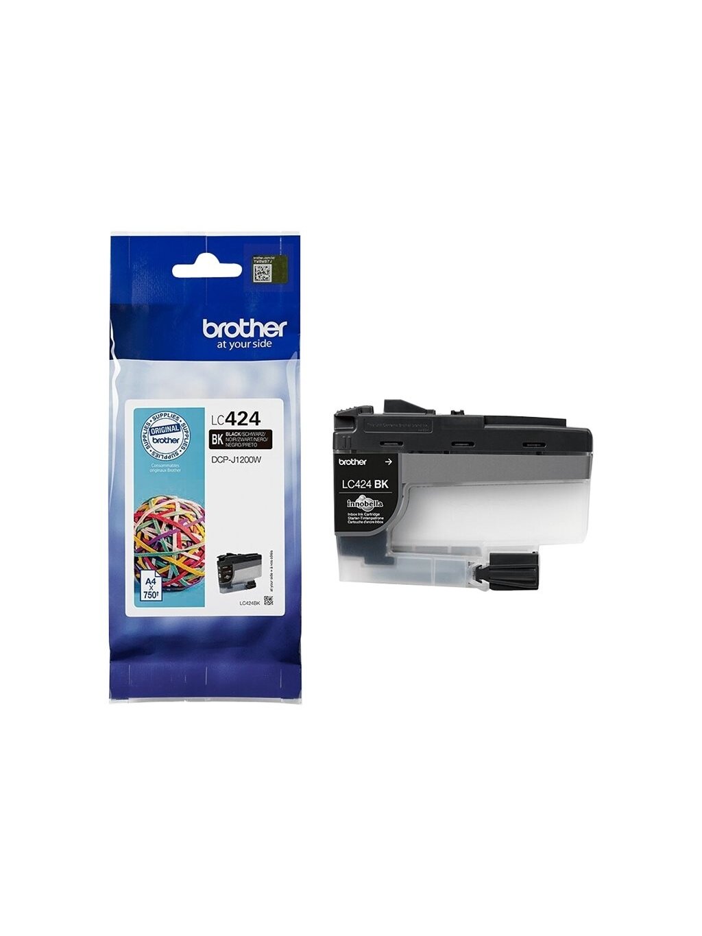 Brother LC424BK | Ink Cartridge | Black 2 Brother LC424BK | Ink Cartridge | Black 2