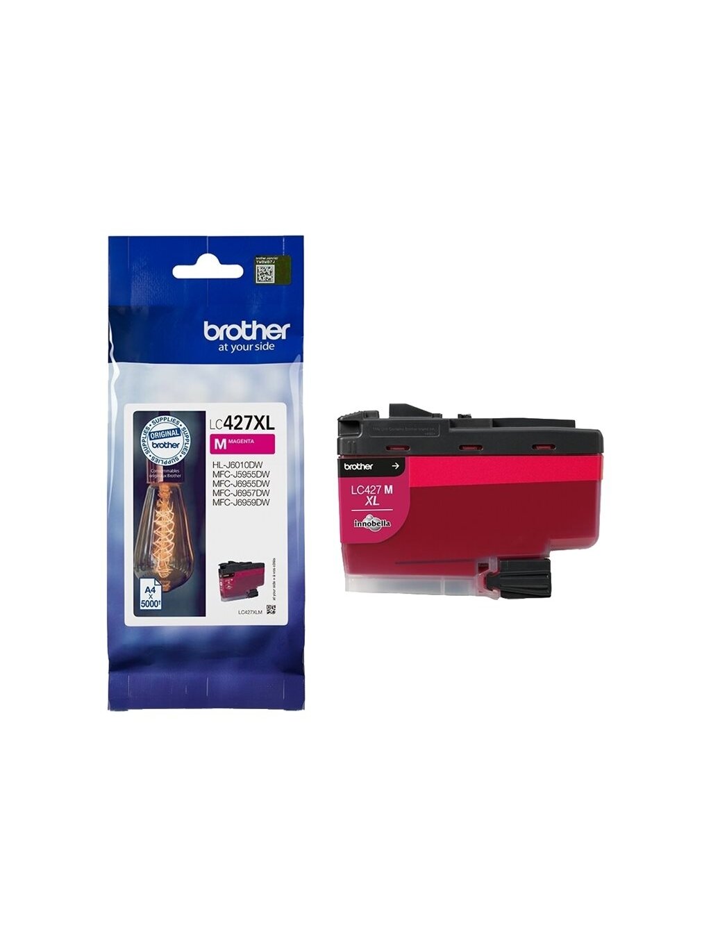 Brother LC427XLM | Ink Cartridge | Magenta 2 Brother LC427XLM | Ink Cartridge | Magenta 2