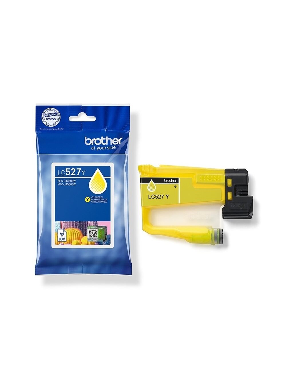 Brother LC527Y | Ink Cartridge | Yellow 2