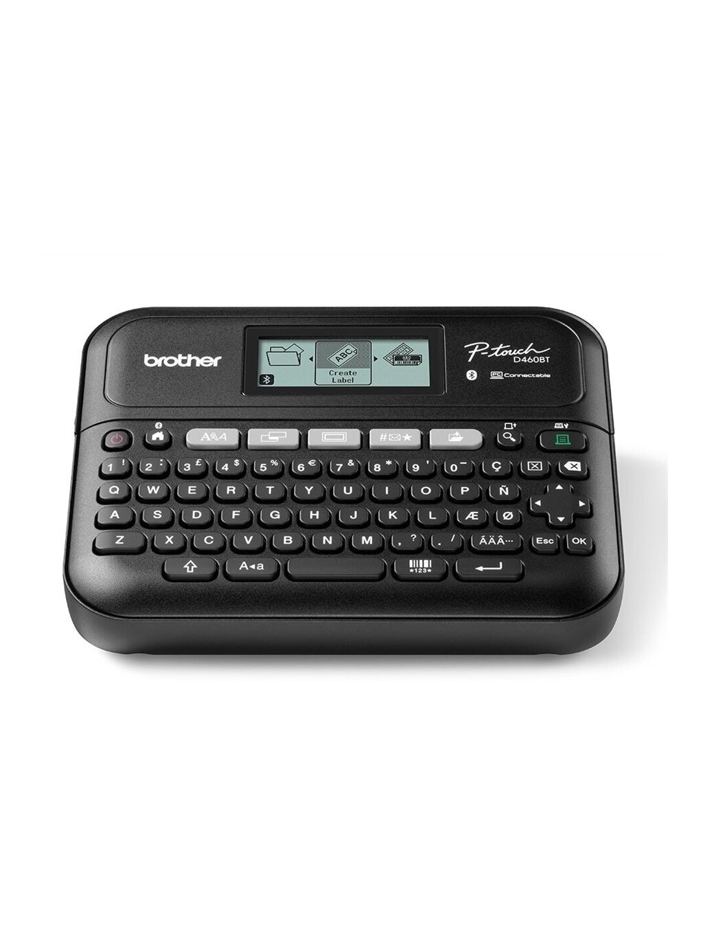 Brother PT-D460BTVP | Mono | Thermal | Label Printer | Black