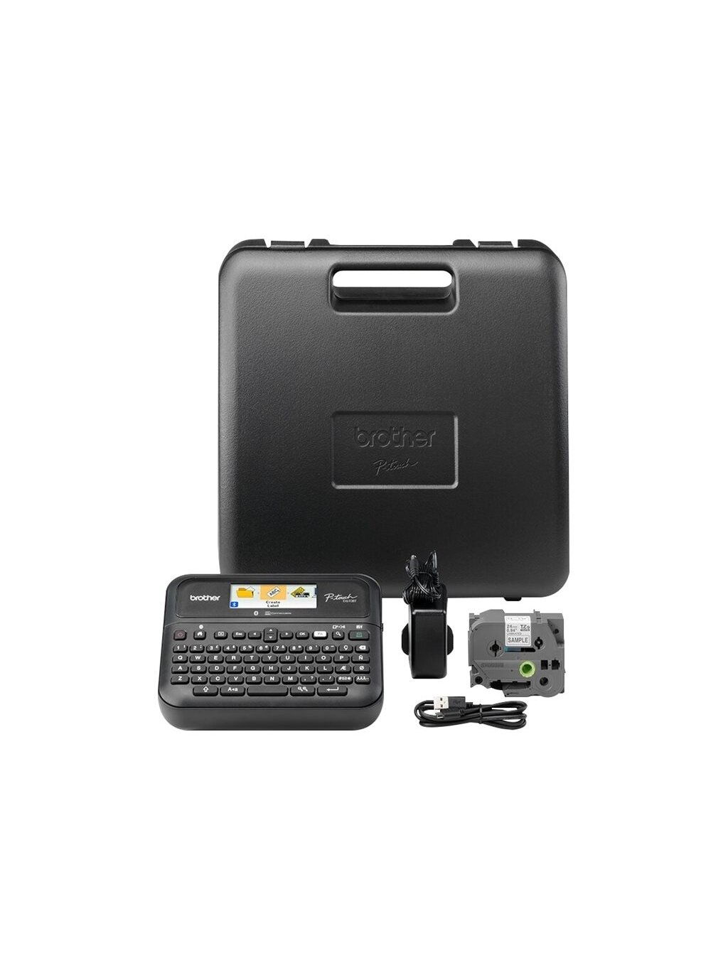 Brother PT-D610BT | Mono | Thermal | Label Printer | Black 3