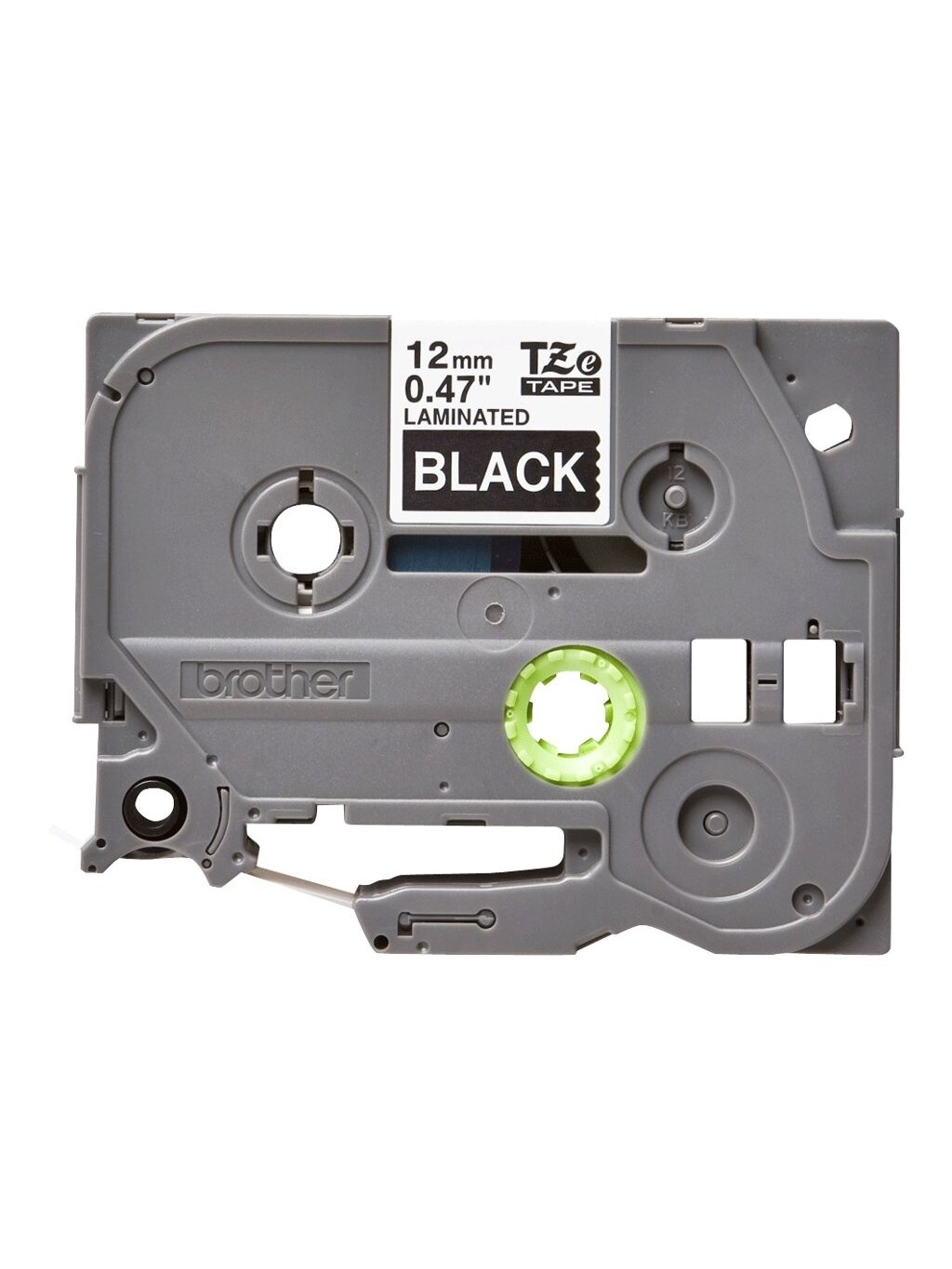 Brother | TZe-335 Laminated Tape | White on Black | TZe | 8 m | 1.2 cm 2 Brother | TZe-335 Laminated Tape | White on Black | TZe | 8 m | 1.2 cm 2