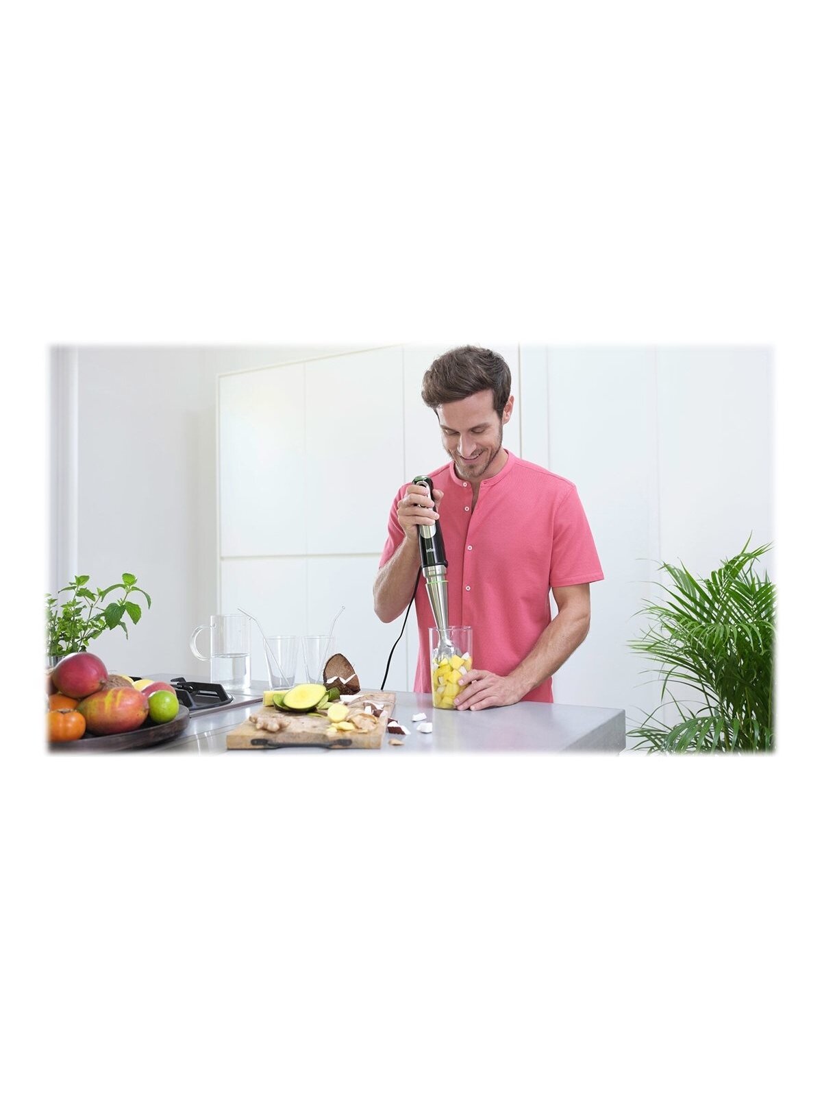 Braun | Hand Blender | MQ9138XI MultiQuick 9 | Hand Blender | 1200 W | Number of speeds 3 | Chopper | Ice crushing | Black/Stainless Steel 4