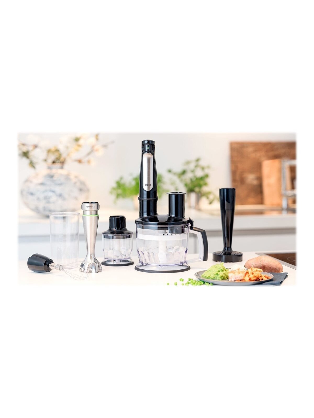 Braun | MQ7087 | Hand Blender | 1000 W | Number of speeds 1 | Black 3 Braun | MQ7087 | Hand Blender | 1000 W | Number of speeds 1 | Black 3