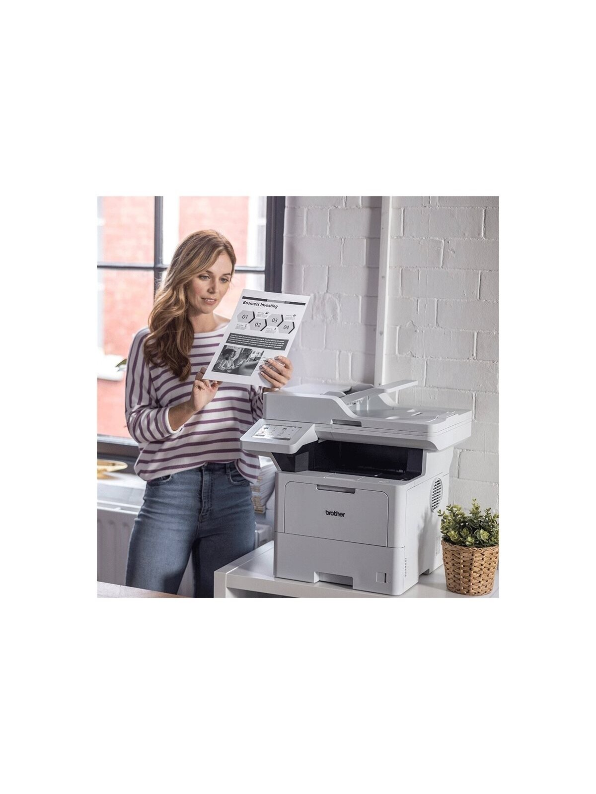Brother | All-In-One | MFC-L6710DW | Laser | Mono | Multicunction Printer | A4 | Wi-Fi | Grey 4