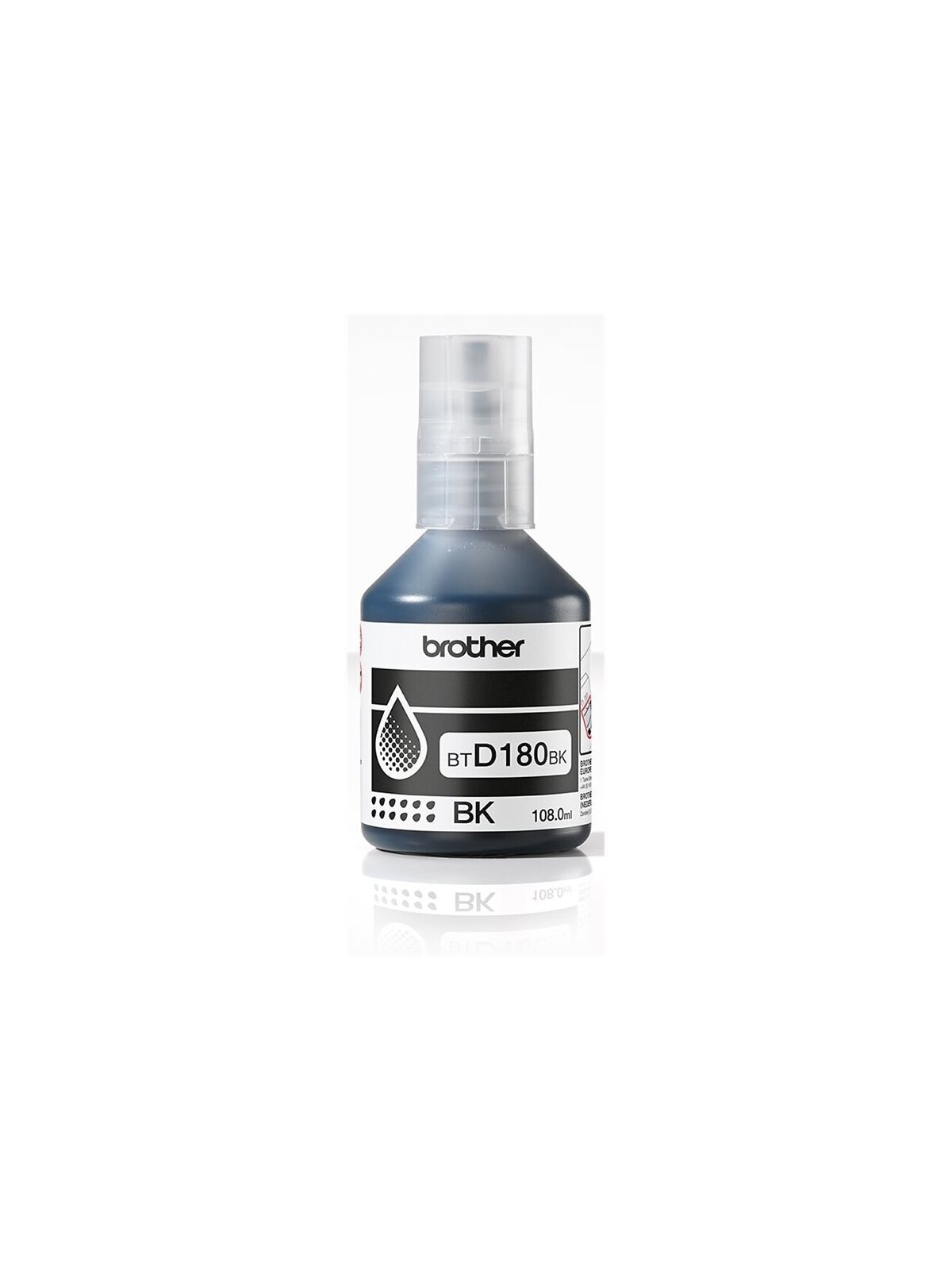 Brother BTD180BK | Ink Bottle | Black 2 Brother BTD180BK | Ink Bottle | Black 2