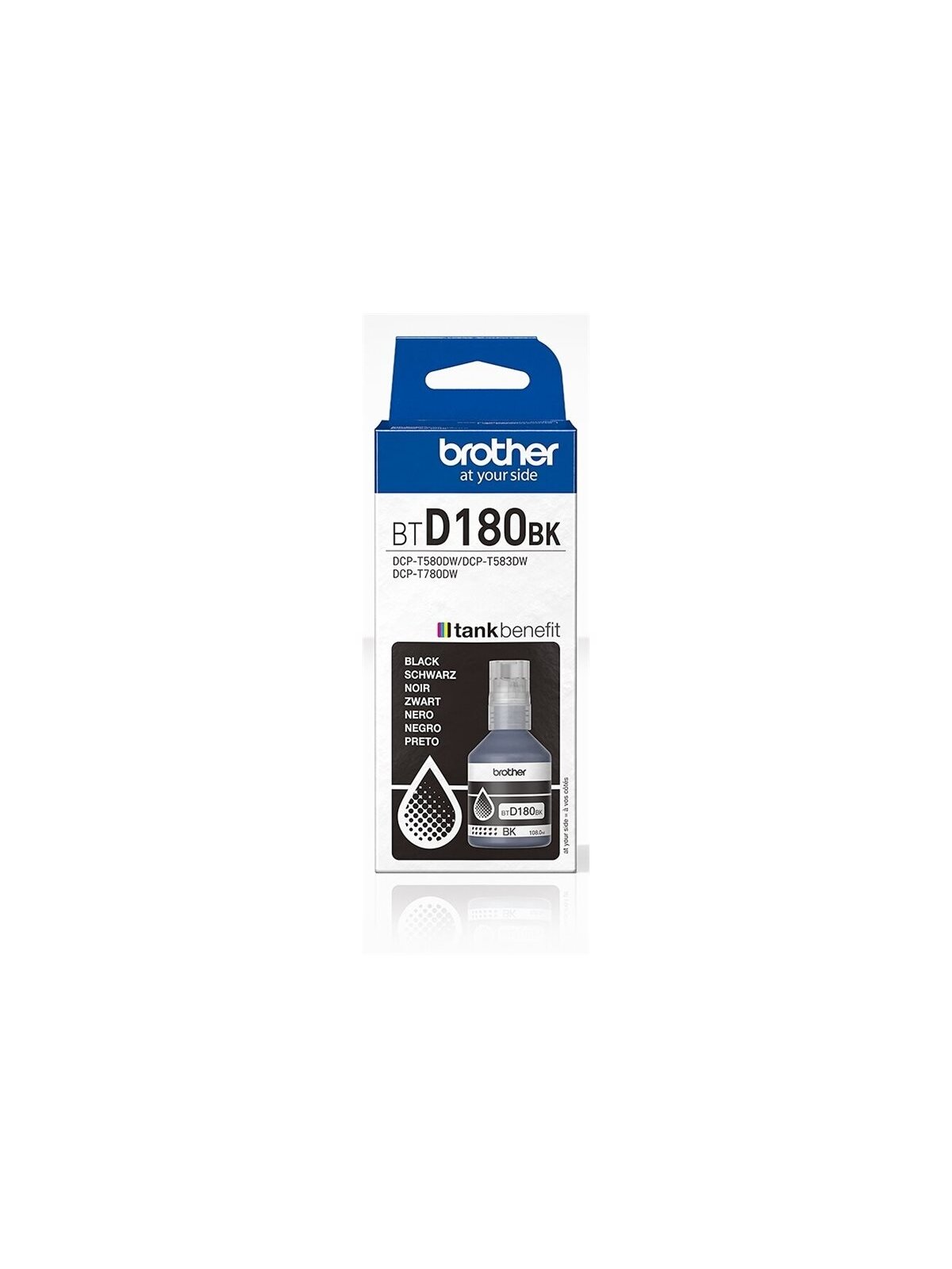 Brother BTD180BK | Ink Bottle | Black Brother BTD180BK | Ink Bottle | Black