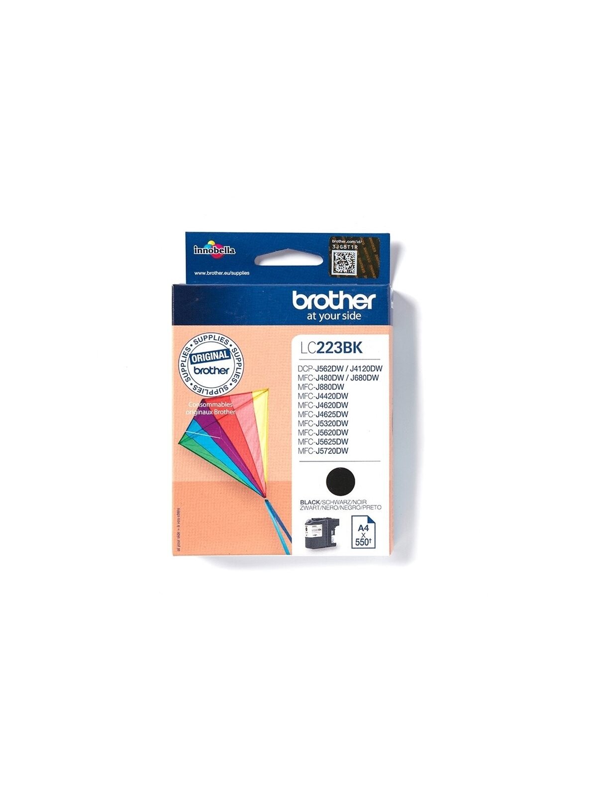 Brother LC-223BK | Ink Cartridge | Black 1 Brother LC-223BK | Ink Cartridge | Black 1
