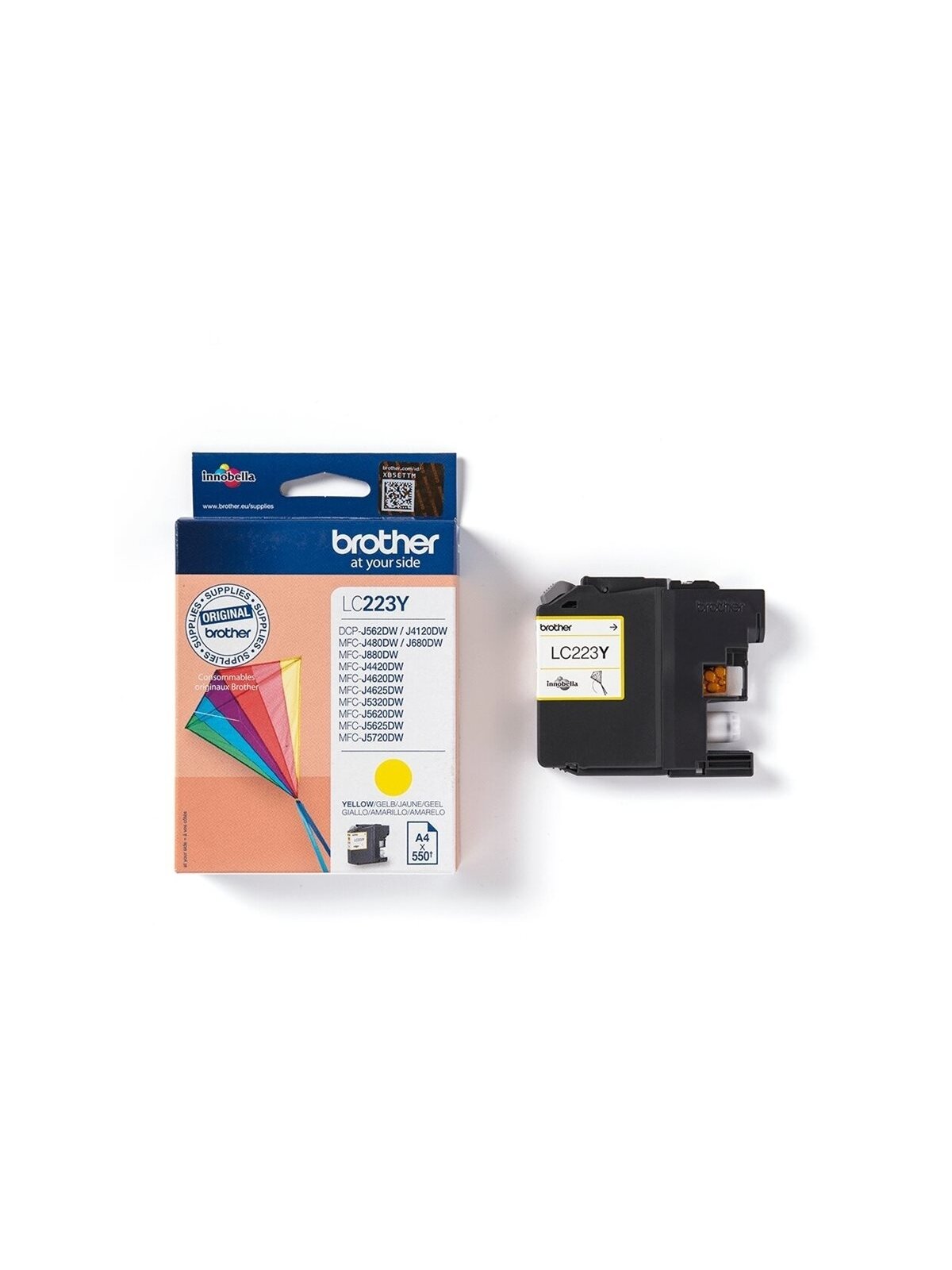 Brother LC-223Y | Ink Cartridge | Yellow 3 Brother LC-223Y | Ink Cartridge | Yellow 3
