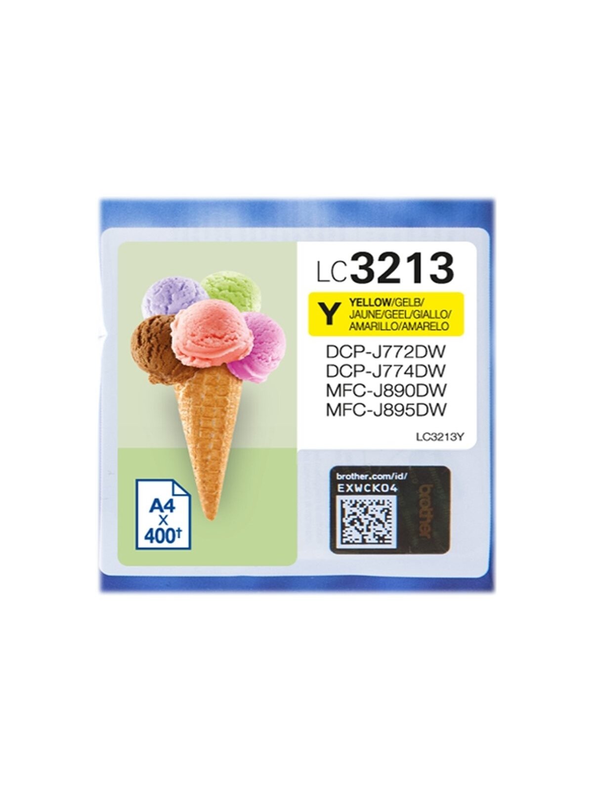 Brother LC3213Y | Ink Cartridge | Yellow 2 Brother LC3213Y | Ink Cartridge | Yellow 2