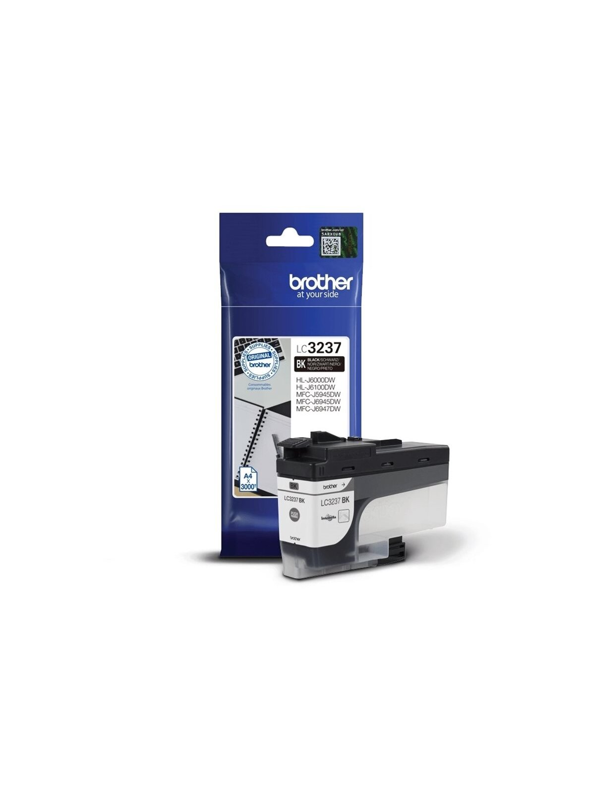 Brother LC3237BK | Ink Cartridge | Black 1 Brother LC3237BK | Ink Cartridge | Black 1