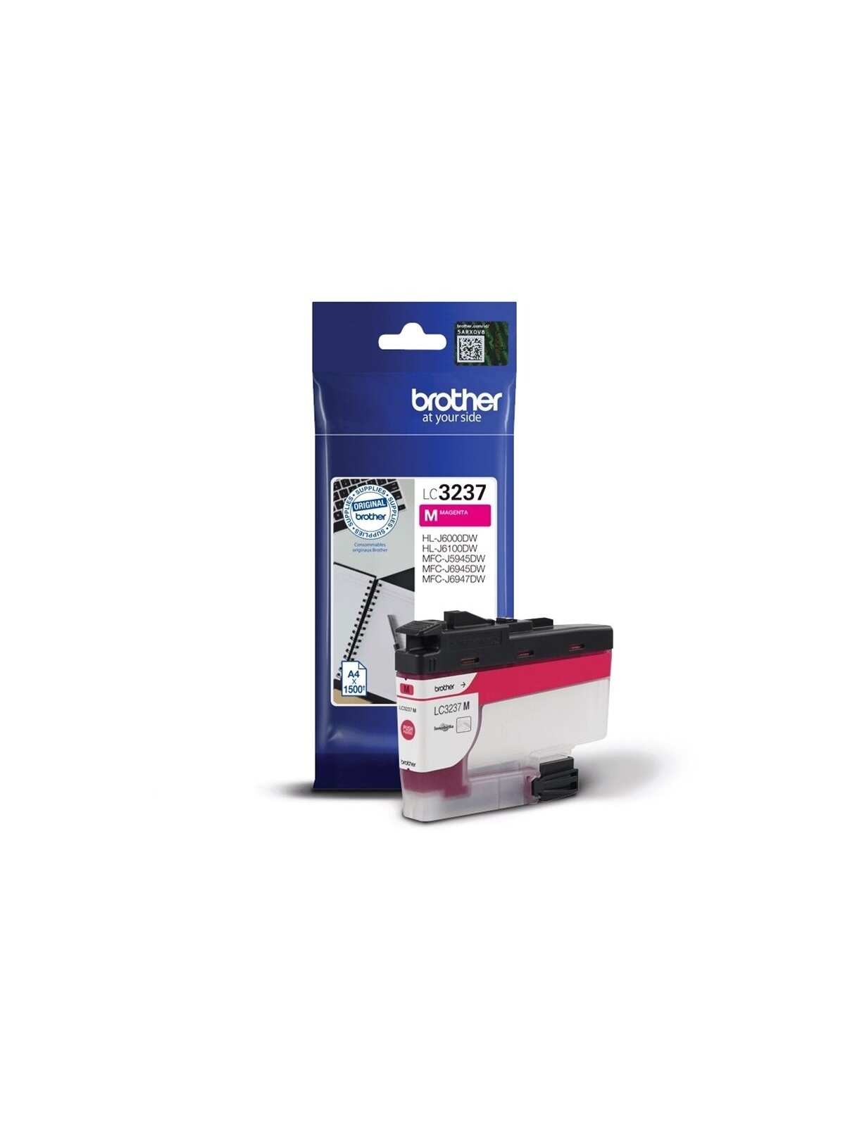 Brother LC3237M | Ink Cartridge | Magenta 1 Brother LC3237M | Ink Cartridge | Magenta 1