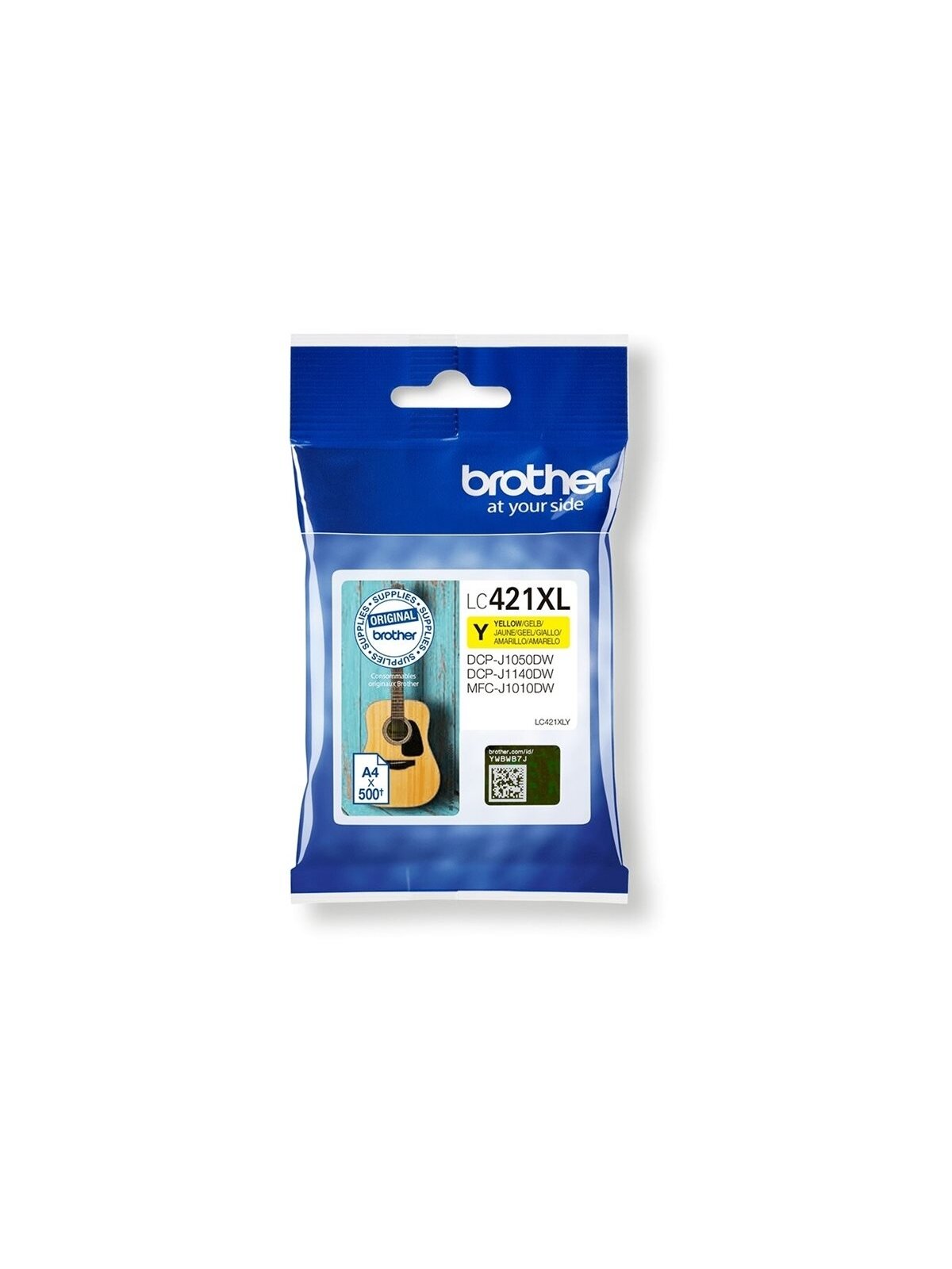 Brother LC421XLY Ink Cartridge, Yellow | Brother LC421XLY | Ink Cartridge | Yellow Brother LC421XLY Ink Cartridge, Yellow | Brother LC421XLY | Ink Cartridge | Yellow