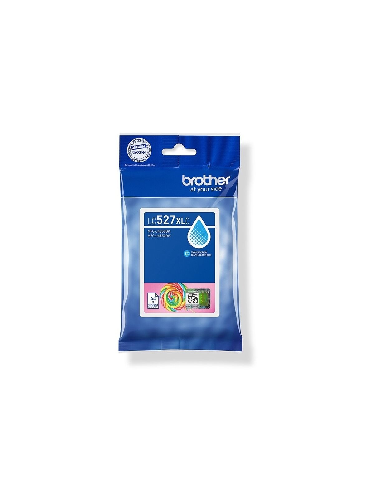 Brother LC527XLC | Ink Cartridge | Cyan Brother LC527XLC | Ink Cartridge | Cyan