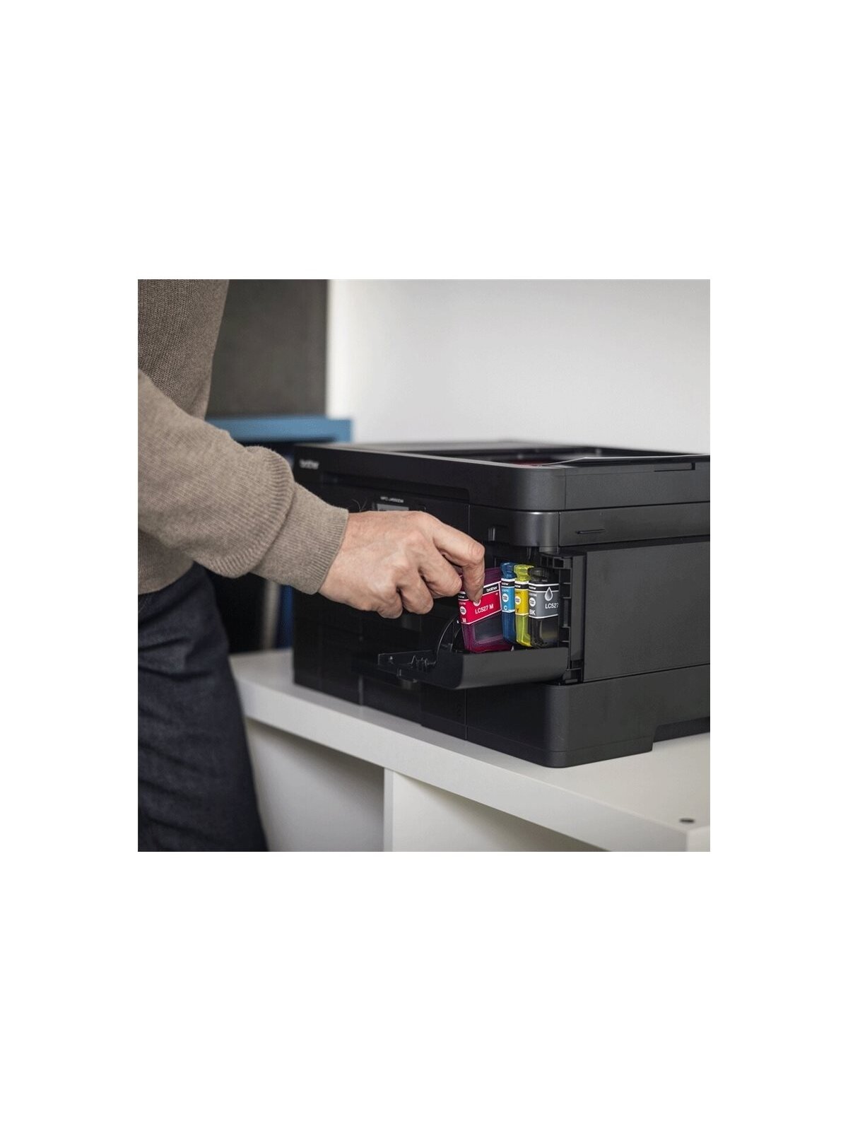 Brother | Multifunctional printer | MFC-J4550DW | Inkjet | Colour | All-in-one | A4 | Wi-Fi | Black 6