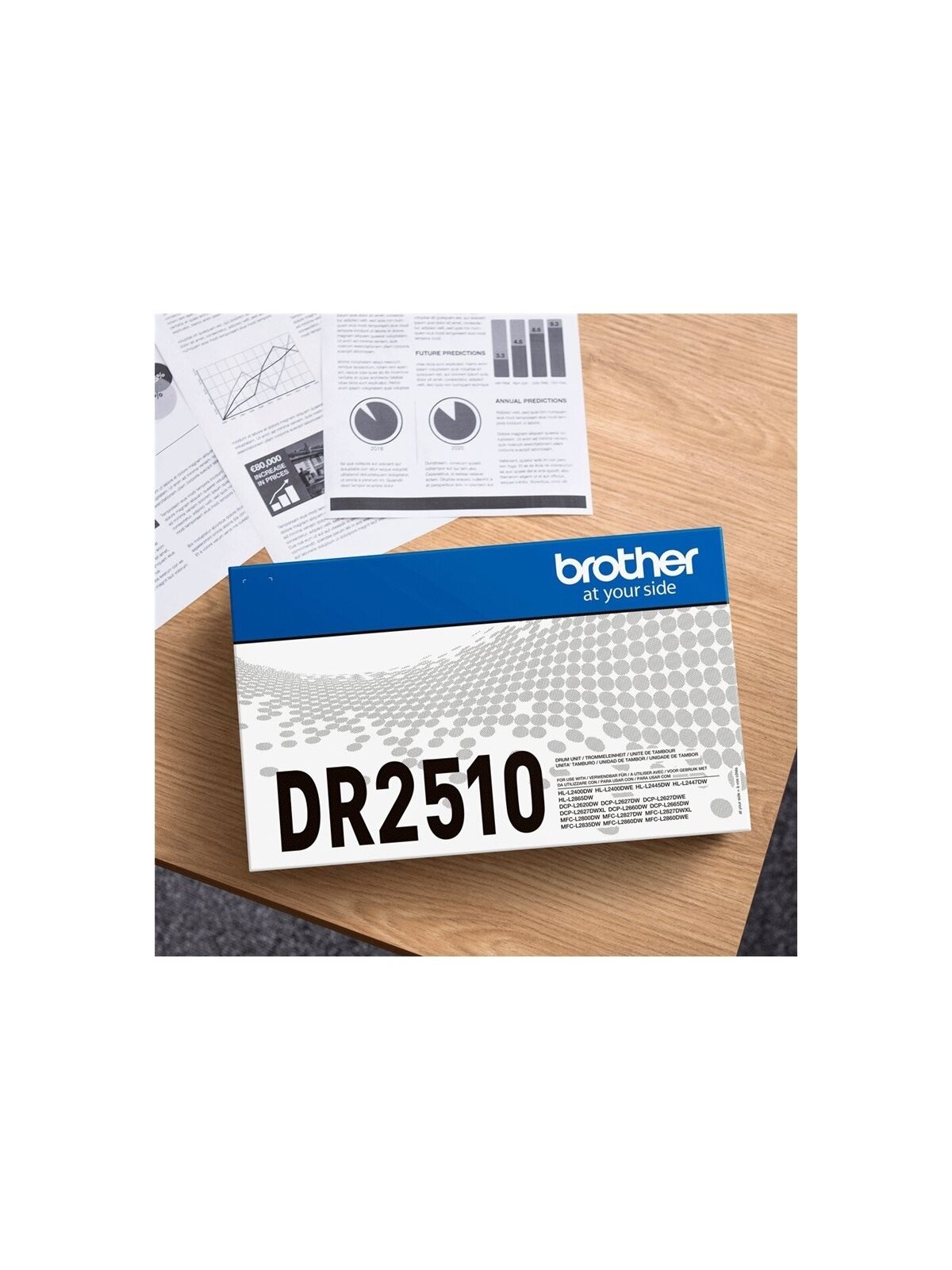 Brother | Printer Imaging Units | DR2510 Printer Drum 4 Brother | Printer Imaging Units | DR2510 Printer Drum 4