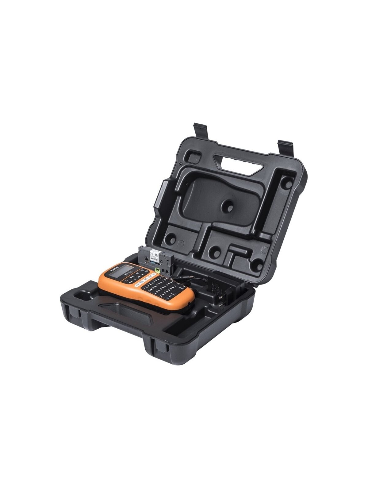 Brother PTE110VP | Thermal | Label Printer | Orange 4 Brother PTE110VP | Thermal | Label Printer | Orange 4