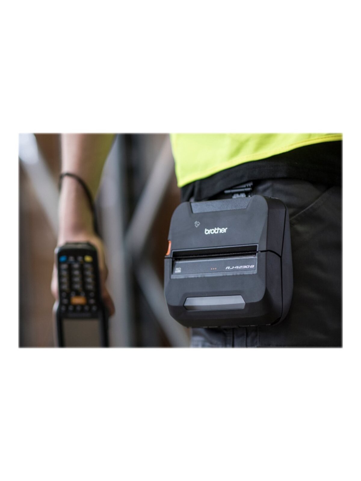 Brother RJ-4230B | Mono | Thermal | Label Printer | Black | Išoriniai ...
