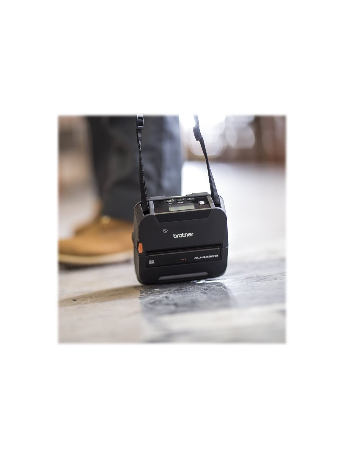 Brother RJ-430B | Monochrome | Direct thermal | Label Printer | Black 5