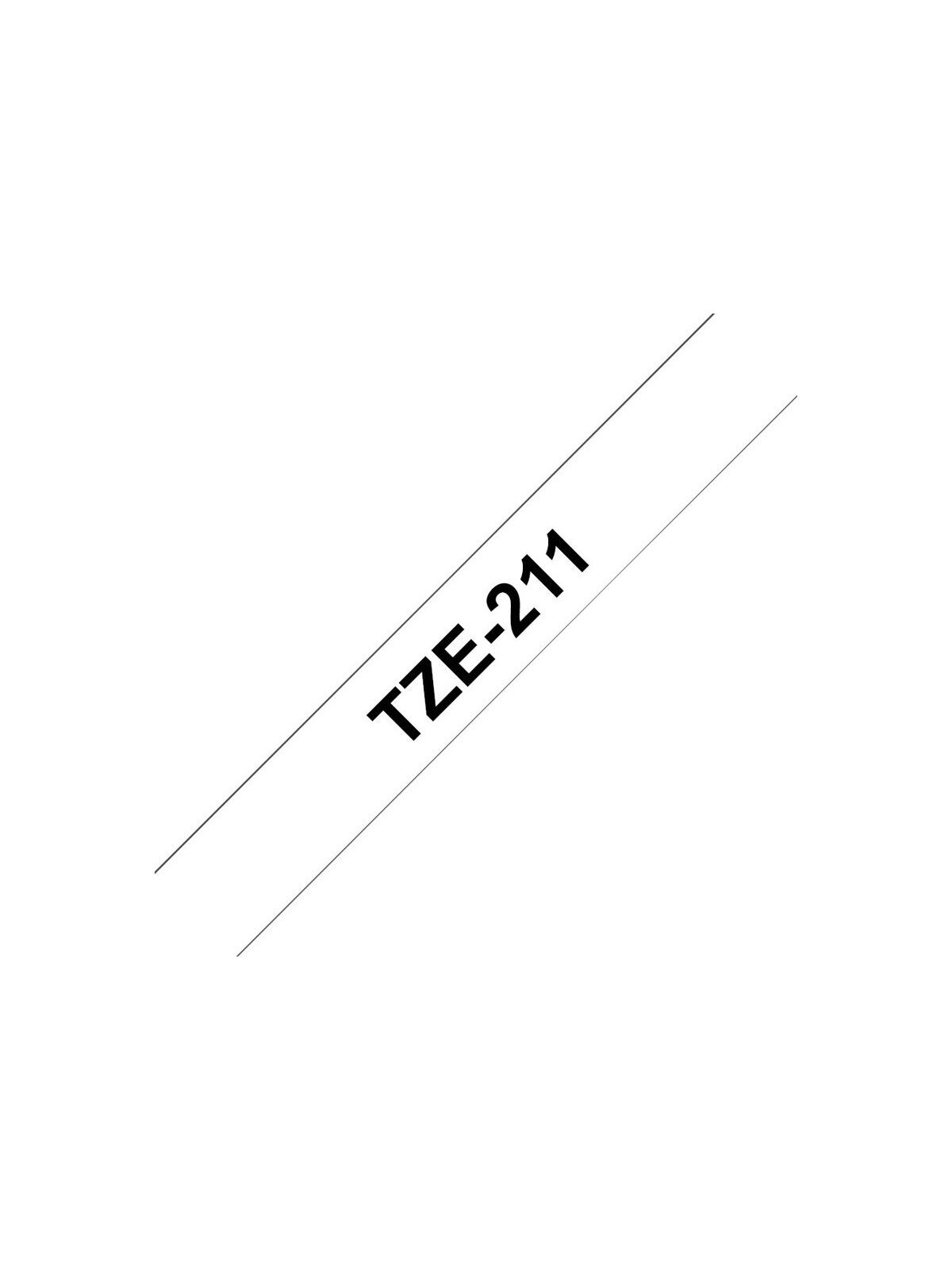 Brother | TZe-211 Laminated Tape | Black on White | TZe | 8 m | 6 cm 1 Brother | TZe-211 Laminated Tape | Black on White | TZe | 8 m | 6 cm 1