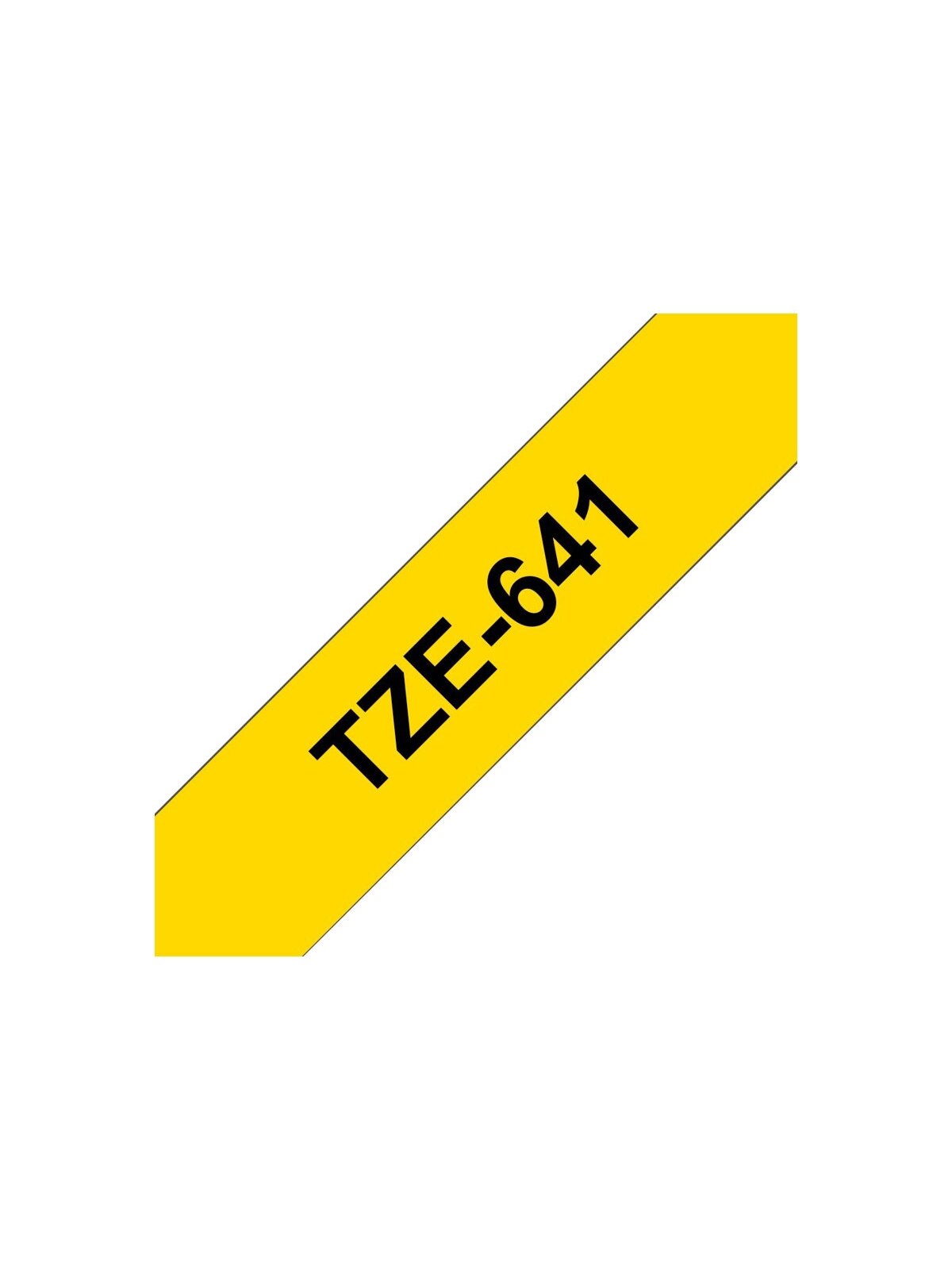 Brother | TZe-641 Laminated Tape | Black On Yellow | TZe | 8 m | 1.8 cm 4 Brother | TZe-641 Laminated Tape | Black On Yellow | TZe | 8 m | 1.8 cm 4