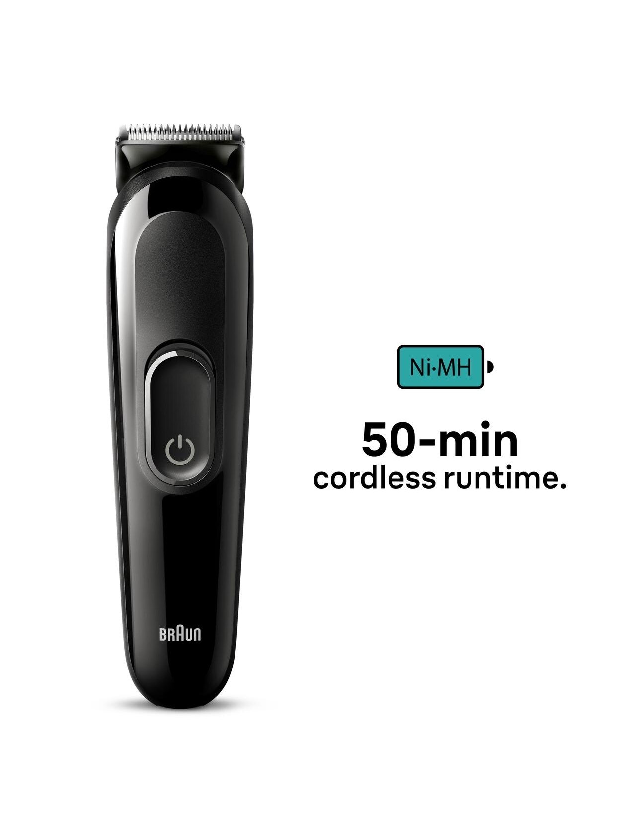 Braun Trimmer | 6-in-1 Style Kit 3 MGK3410 | Cordless | Number of length steps 13 | Black 2 Braun Trimmer | 6-in-1 Style Kit 3 MGK3410 | Cordless | Number of length steps 13 | Black 2
