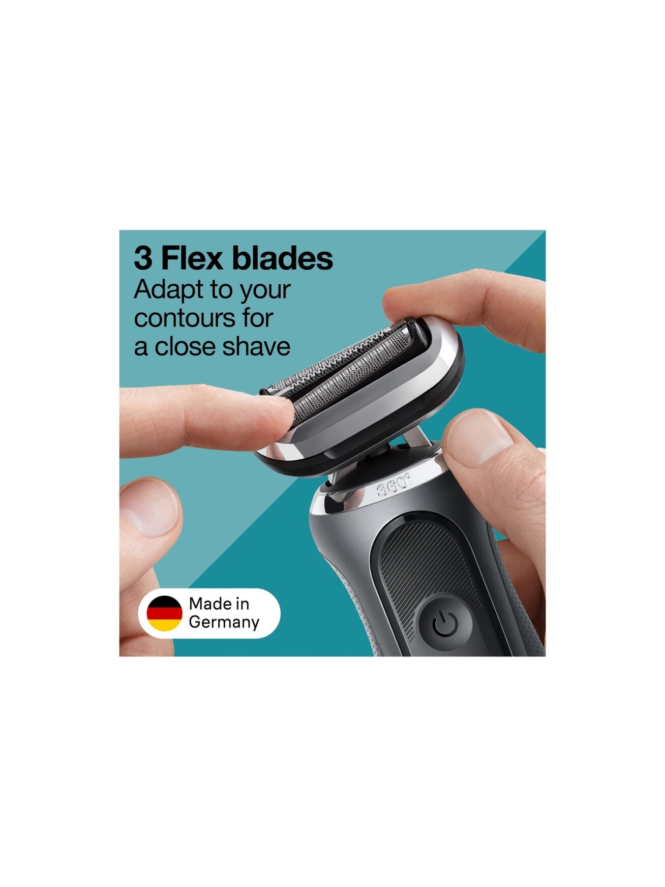 Braun 74S Shaver Replacement Head Series 7, Silver 8
