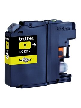 Brother LC123Y | Ink Cartridge | Yellow Brother LC123Y | Ink Cartridge | Yellow