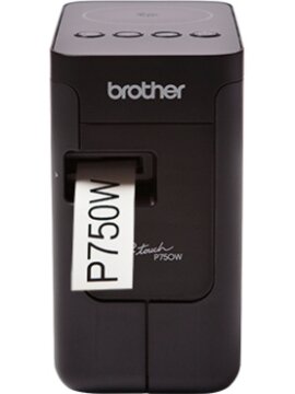 Brother PT-P750W | Mono | Thermal | Label Printer | Wi-Fi | Maximum ISO A-series paper size Other | Black 16 Brother PT-P750W | Mono | Thermal | Label Printer | Wi-Fi | Maximum ISO A-series paper size Other | Black 16