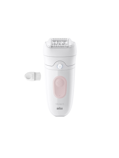 Braun Epilator | Silk-épil 5 SE5-000 | Operating time (max) 40 min | Number of power levels 2 | Wet & Dry | White/Pink